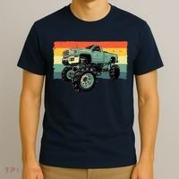 Cool Monster Truck Big Monster Trucks T-Shirt thumb 3