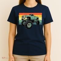 Cool Monster Truck Big Monster Trucks T-Shirt thumb 4