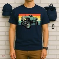 Cool Monster Truck Big Monster Trucks T-Shirt thumb 6