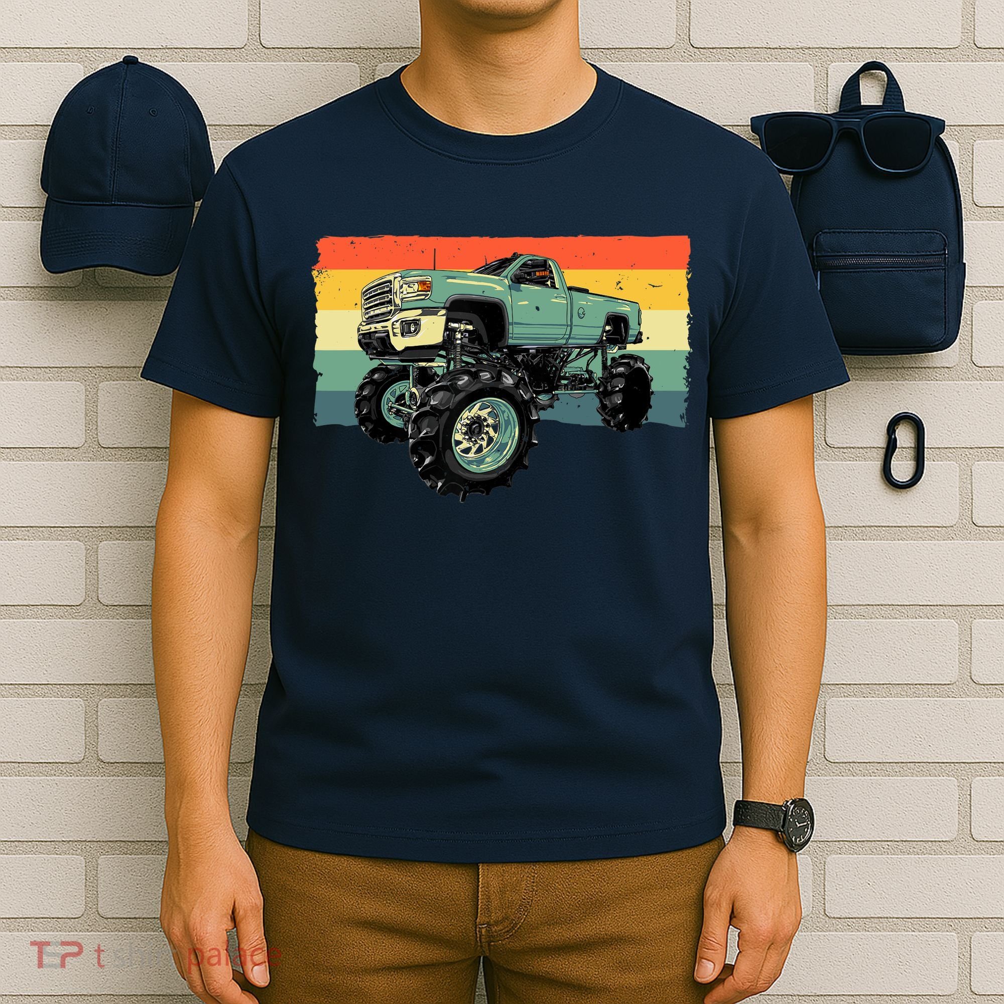 Cool Monster Truck Big Monster Trucks T-Shirt