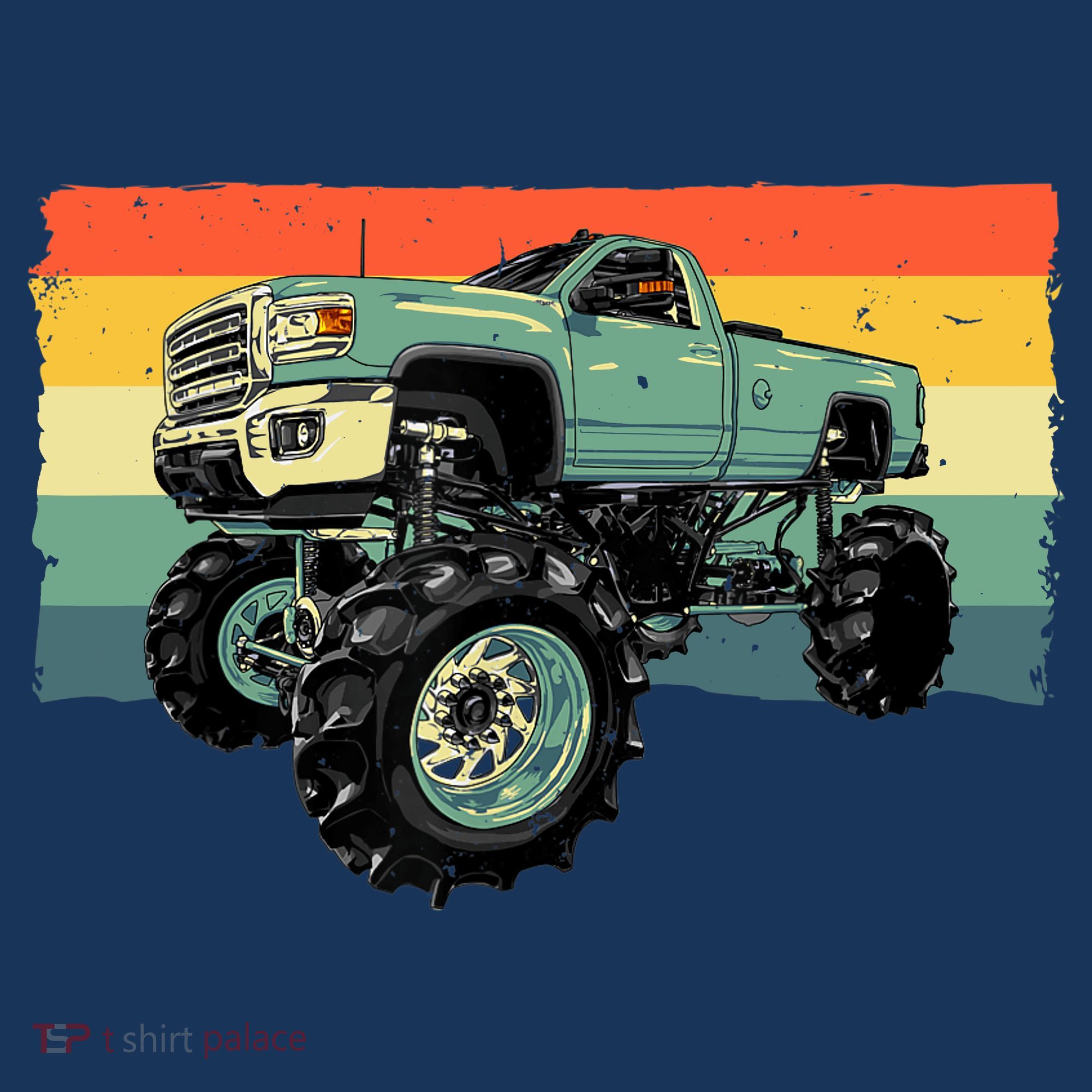 Cool Monster Truck Big Monster Trucks T-Shirt