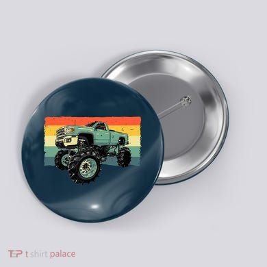 Cool Monster Truck Big Monster Trucks Button