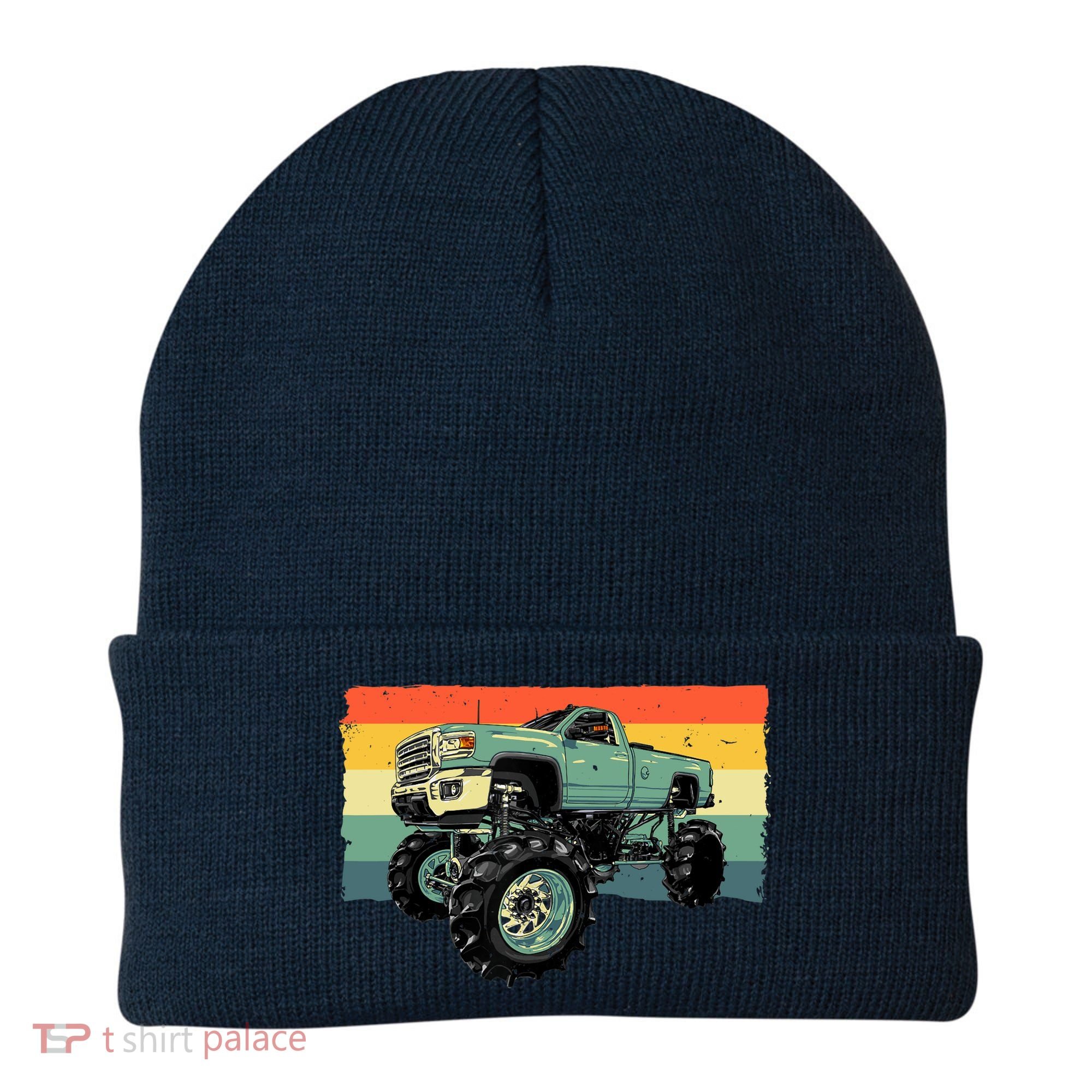 Cool Monster Truck Big Monster Trucks Beanie