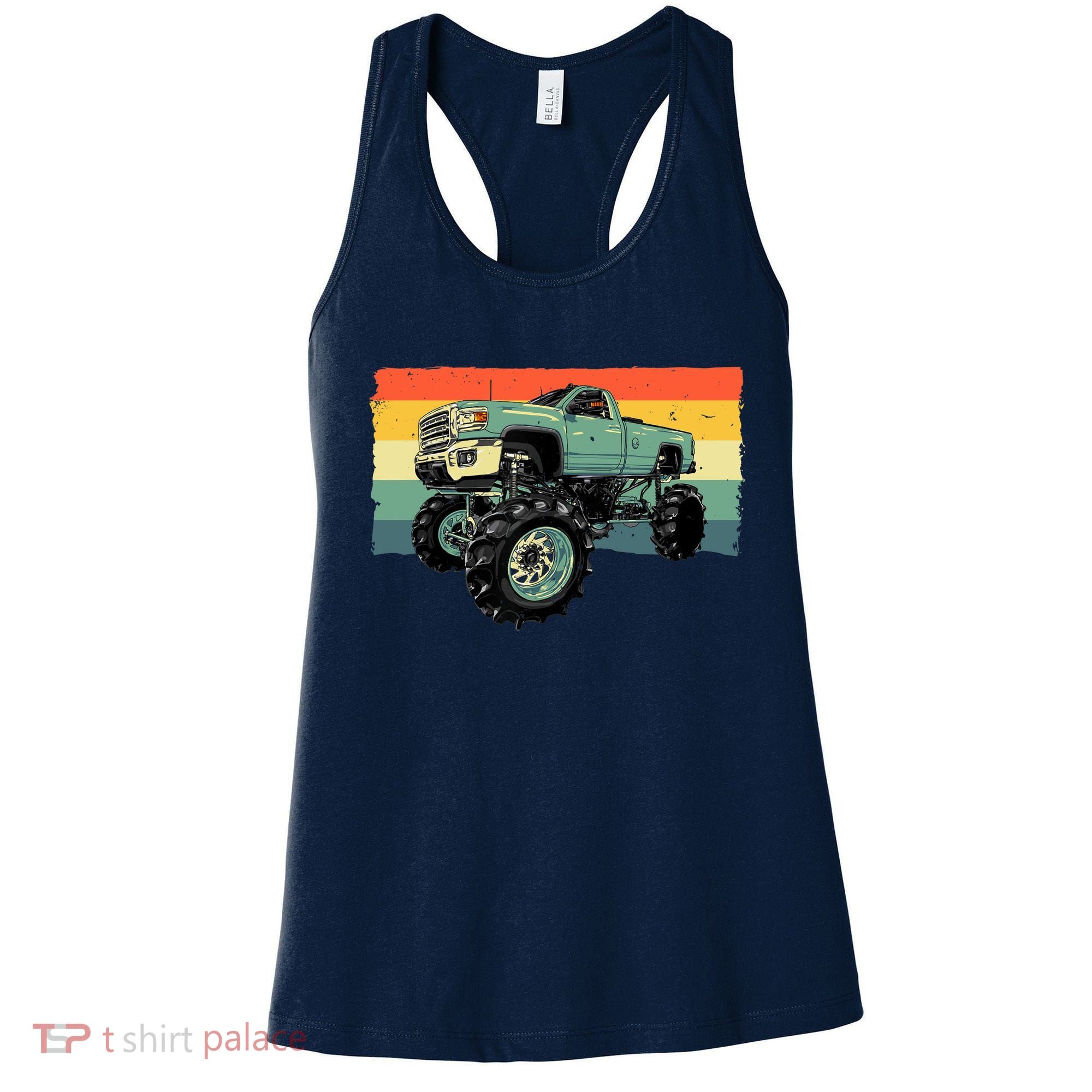 Cool Monster Truck Big Monster Trucks Women's Tank Top