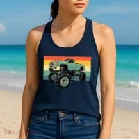 Cool Monster Truck Big Monster Trucks Women's Tank Top thumb 2
