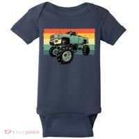 Cool Monster Truck Big Monster Trucks Baby Bodysuit thumb 0