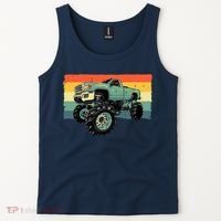 Cool Monster Truck Big Monster Trucks Tank Top thumb 2