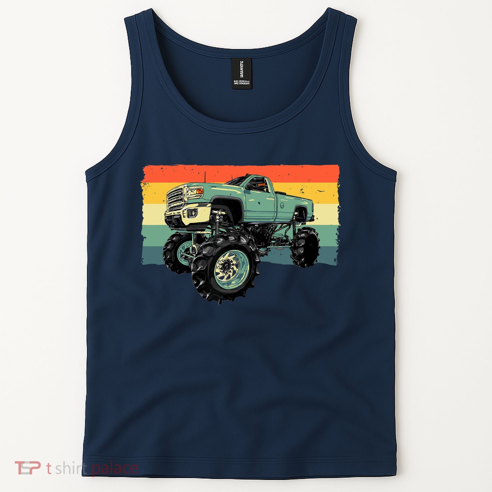 Cool Monster Truck Big Monster Trucks Tank Top