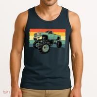 Cool Monster Truck Big Monster Trucks Tank Top thumb 3