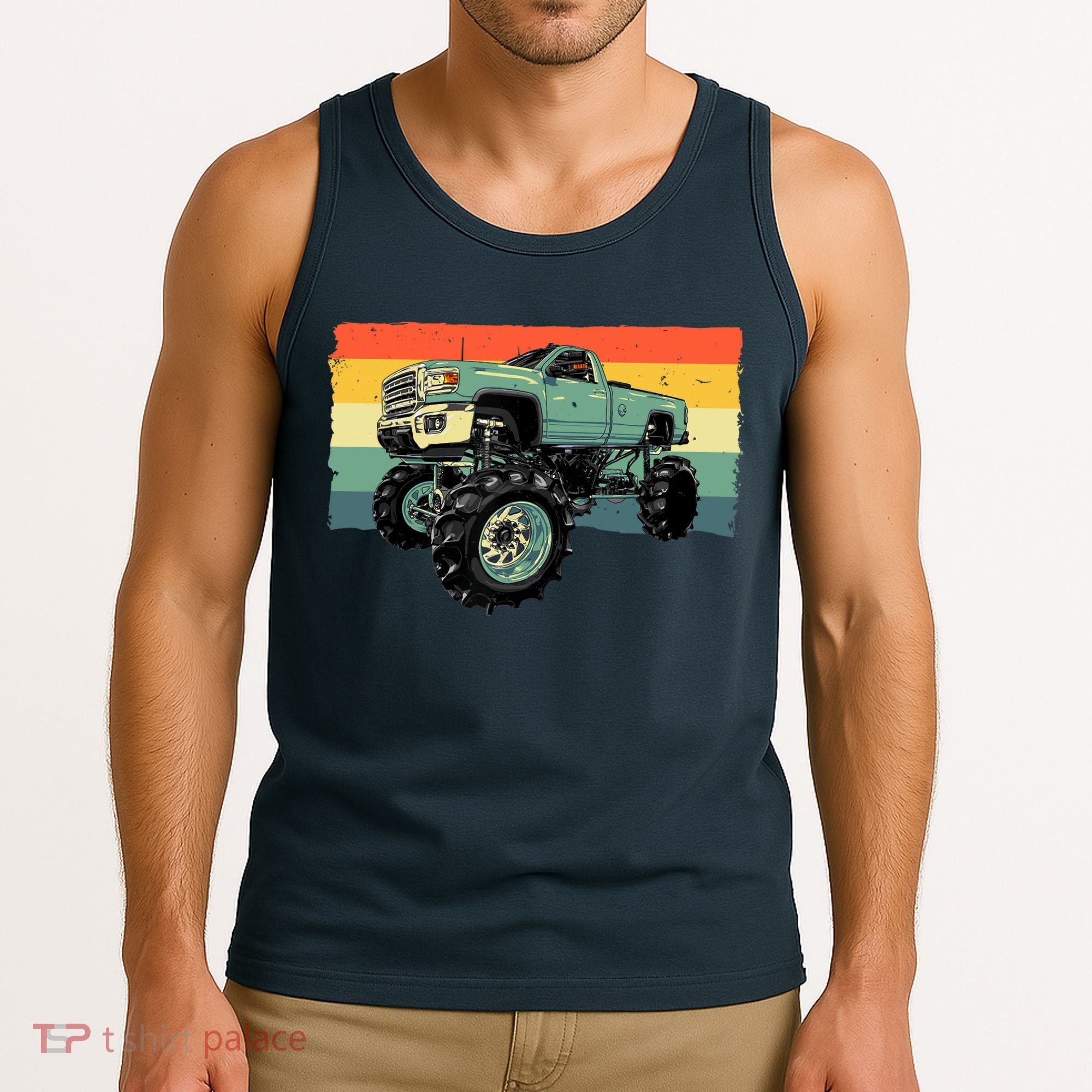 Cool Monster Truck Big Monster Trucks Tank Top