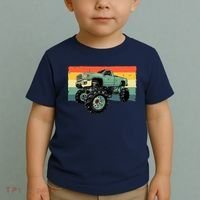 Cool Monster Truck Big Monster Trucks Toddler T-Shirt thumb 2