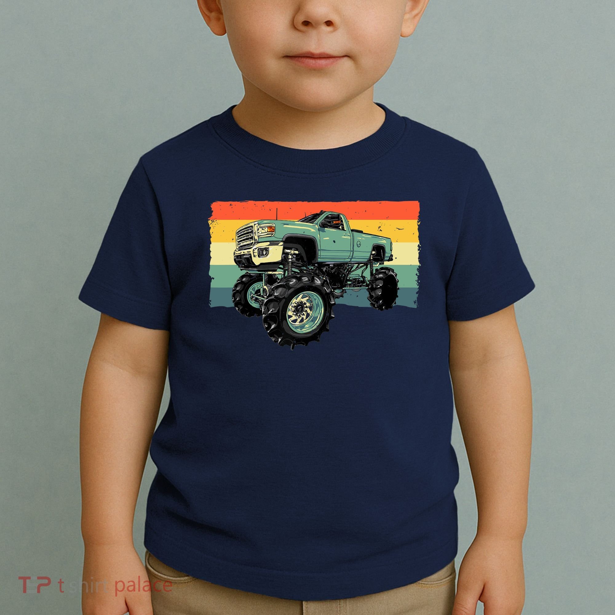 Cool Monster Truck Big Monster Trucks Toddler T-Shirt