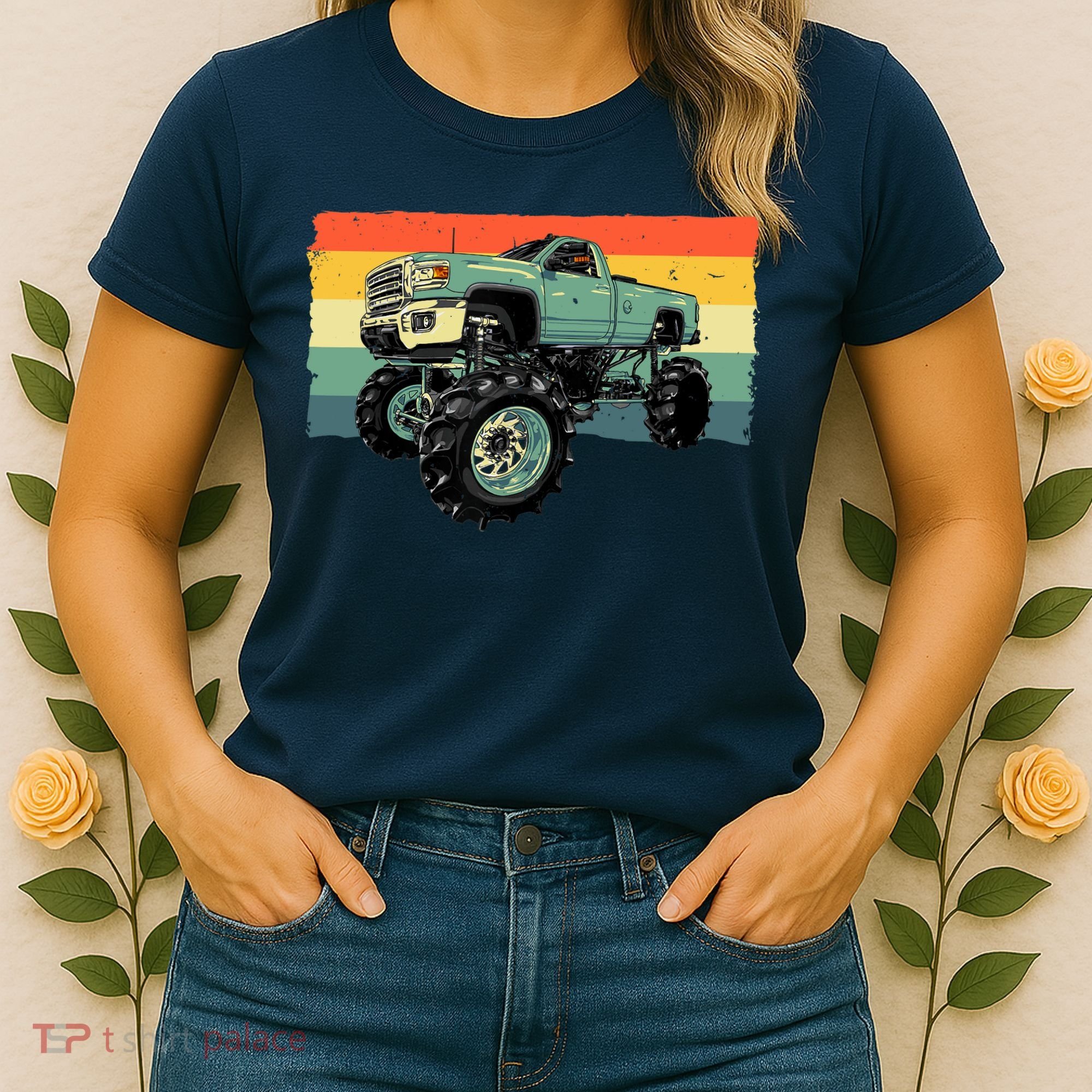 Cool Monster Truck Big Monster Trucks Women's T-Shirt