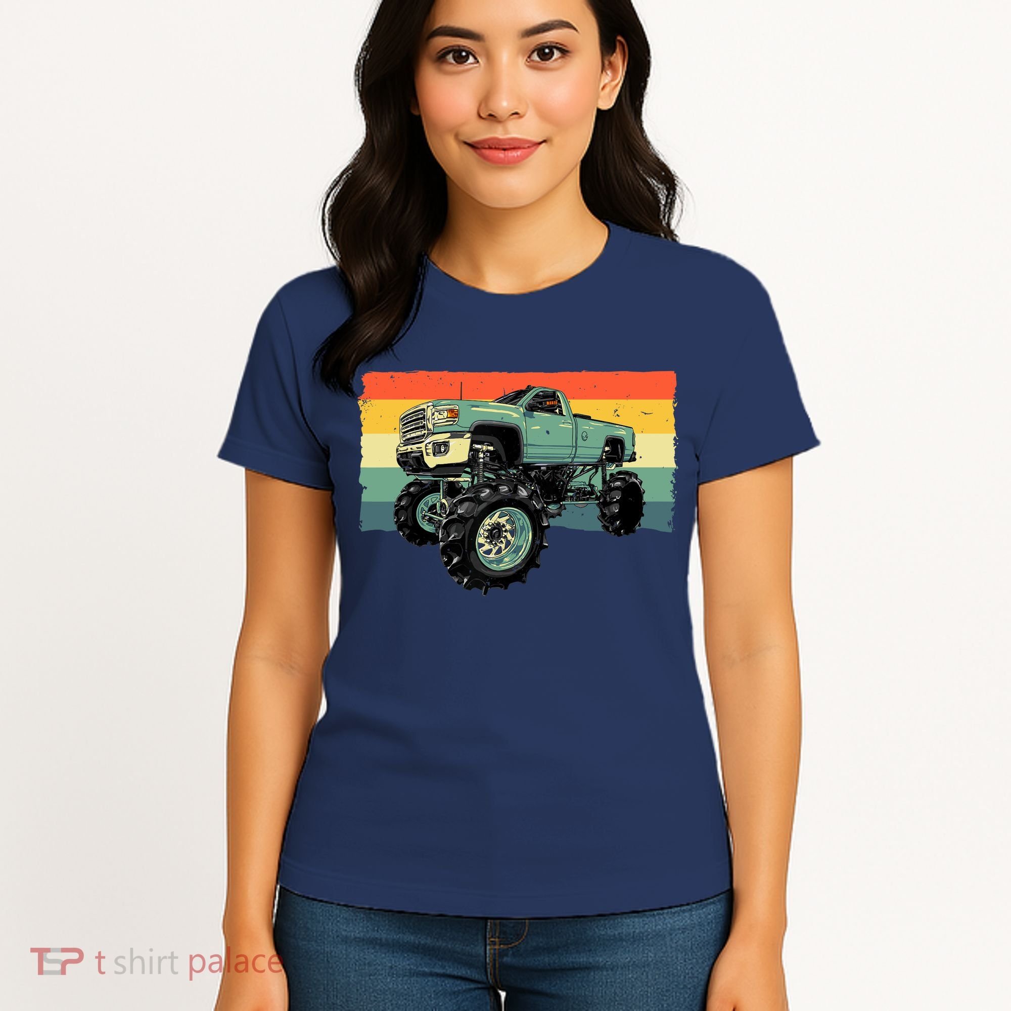 Cool Monster Truck Big Monster Trucks Women's T-Shirt