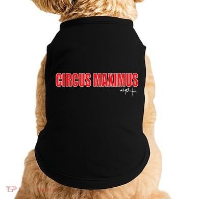 Circus Maximus Typeset Design Doggie Tank