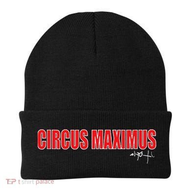 Circus Maximus Typeset Design Beanie