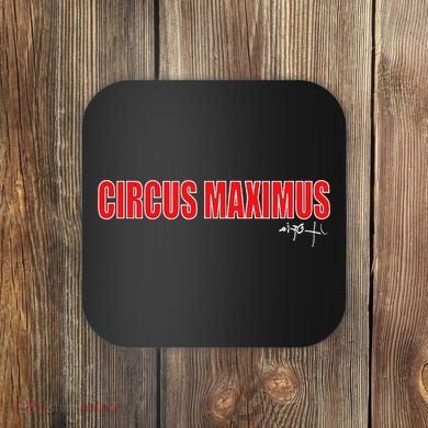 Circus Maximus Typeset Design Coaster
