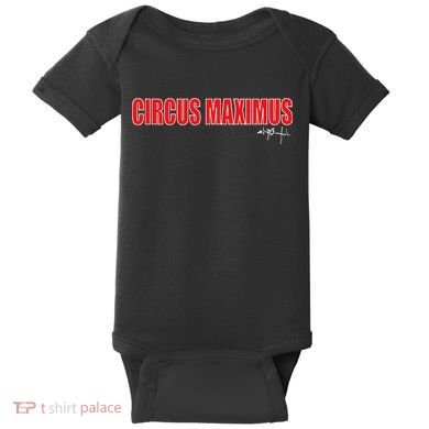 Circus Maximus Typeset Design Baby Bodysuit