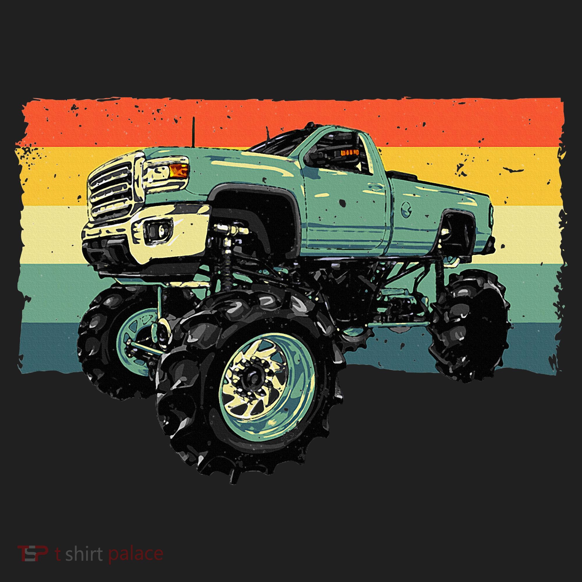 Cool Monster Truck Big Monster Trucks Beanie