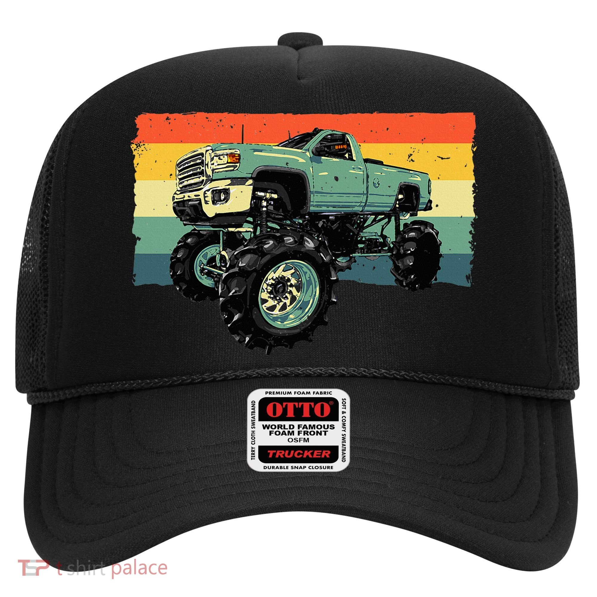 Cool Monster Truck Big Monster Trucks Hat