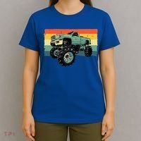 Cool Monster Truck Big Monster Trucks T-Shirt thumb 4