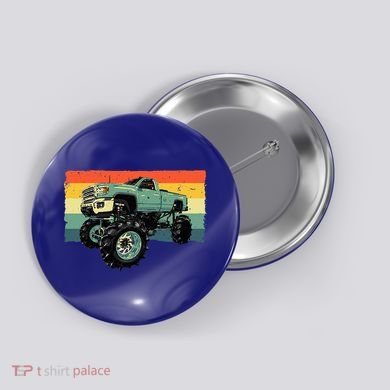 Cool Monster Truck Big Monster Trucks Button