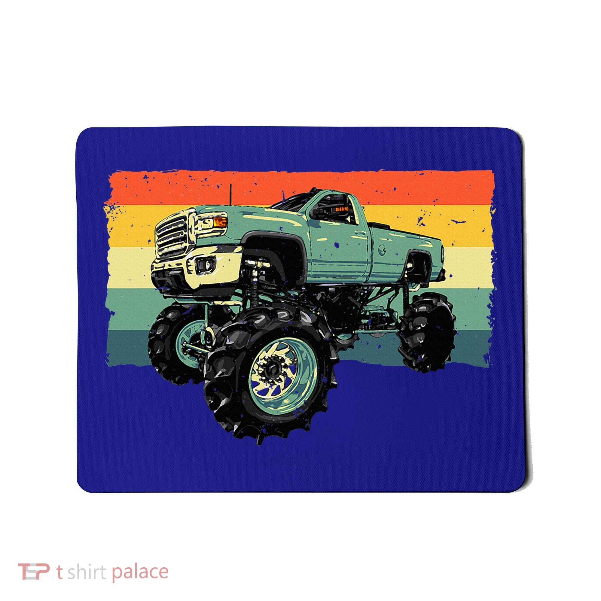 Cool Monster Truck Big Monster Trucks Mousepad
