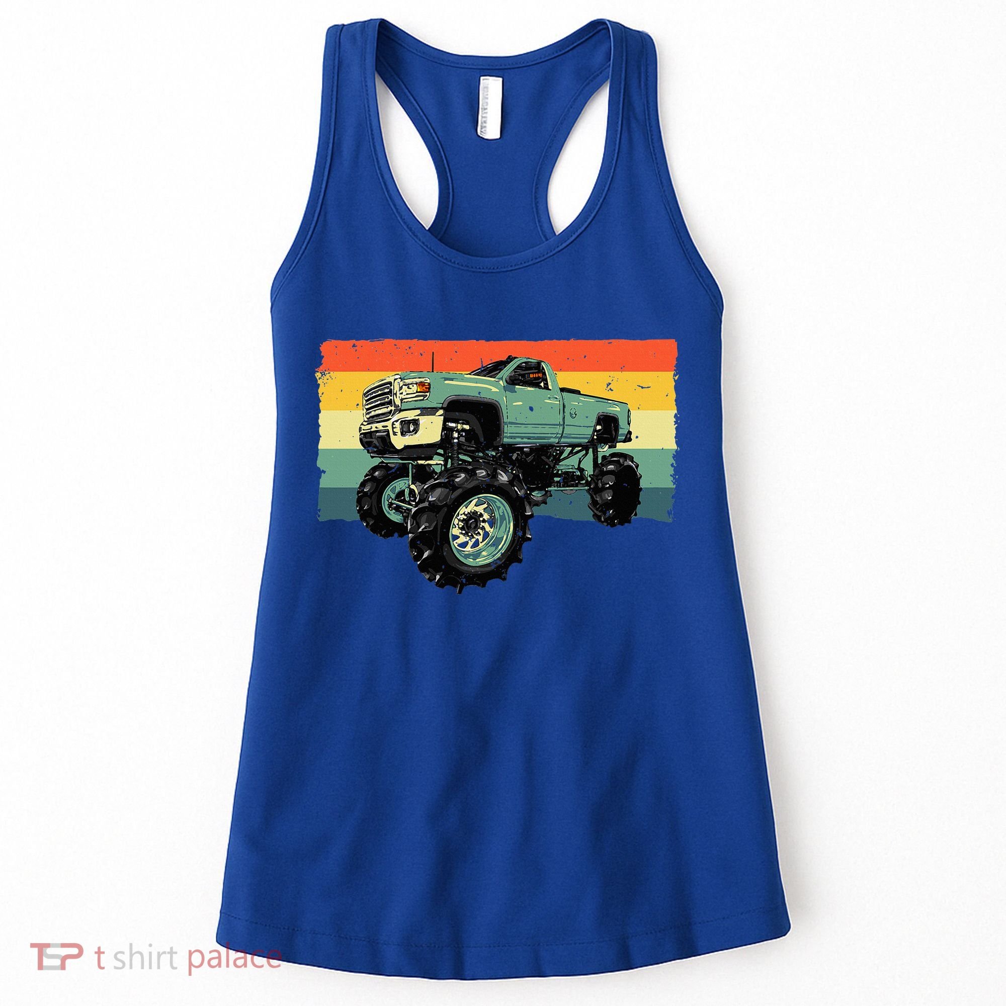 Cool Monster Truck Big Monster Trucks Women's Tank Top