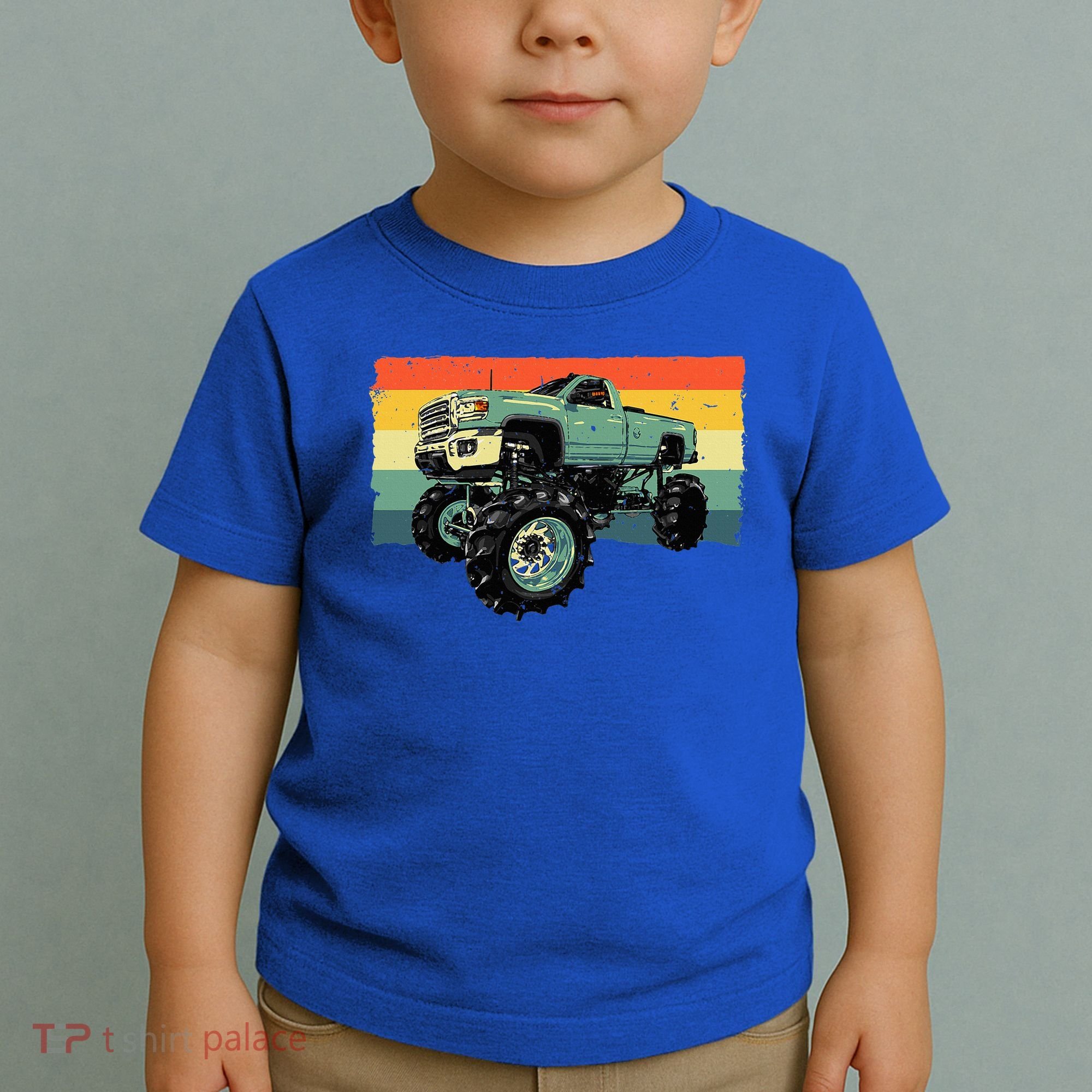 Cool Monster Truck Big Monster Trucks Toddler T-Shirt