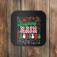 Chritmas Mathematics Teacher Student Sleighing Math Problems Coaster thumb 0