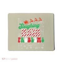 Chritmas Mathematics Teacher Student Sleighing Math Problems Mousepad thumb 0