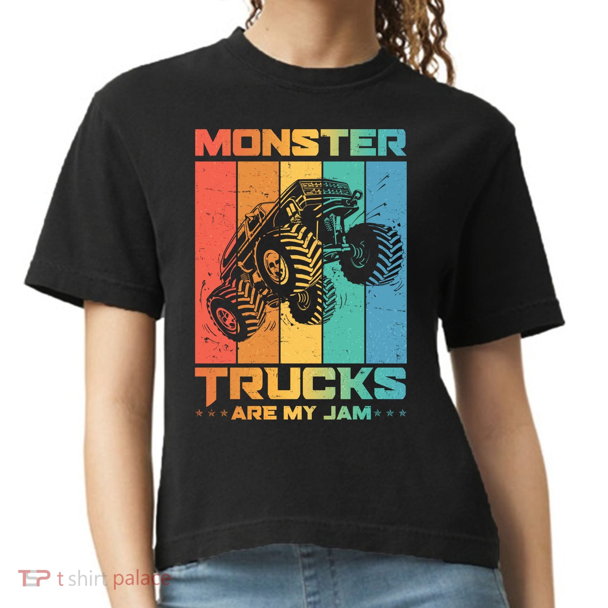 Cool Monster Trucks Are My Jam Comfort Colors Boxy T-Shirt