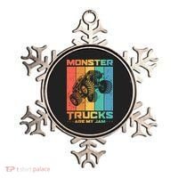 Cool Monster Trucks Are My Jam Ornament thumb 0