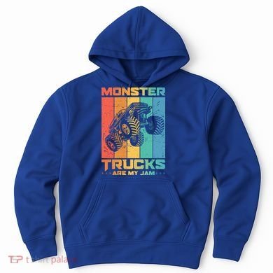 Cool Monster Trucks Are My Jam Hoodie