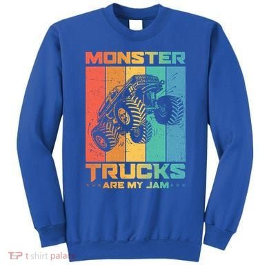 Cool Monster Trucks Are My Jam Sweatshirt