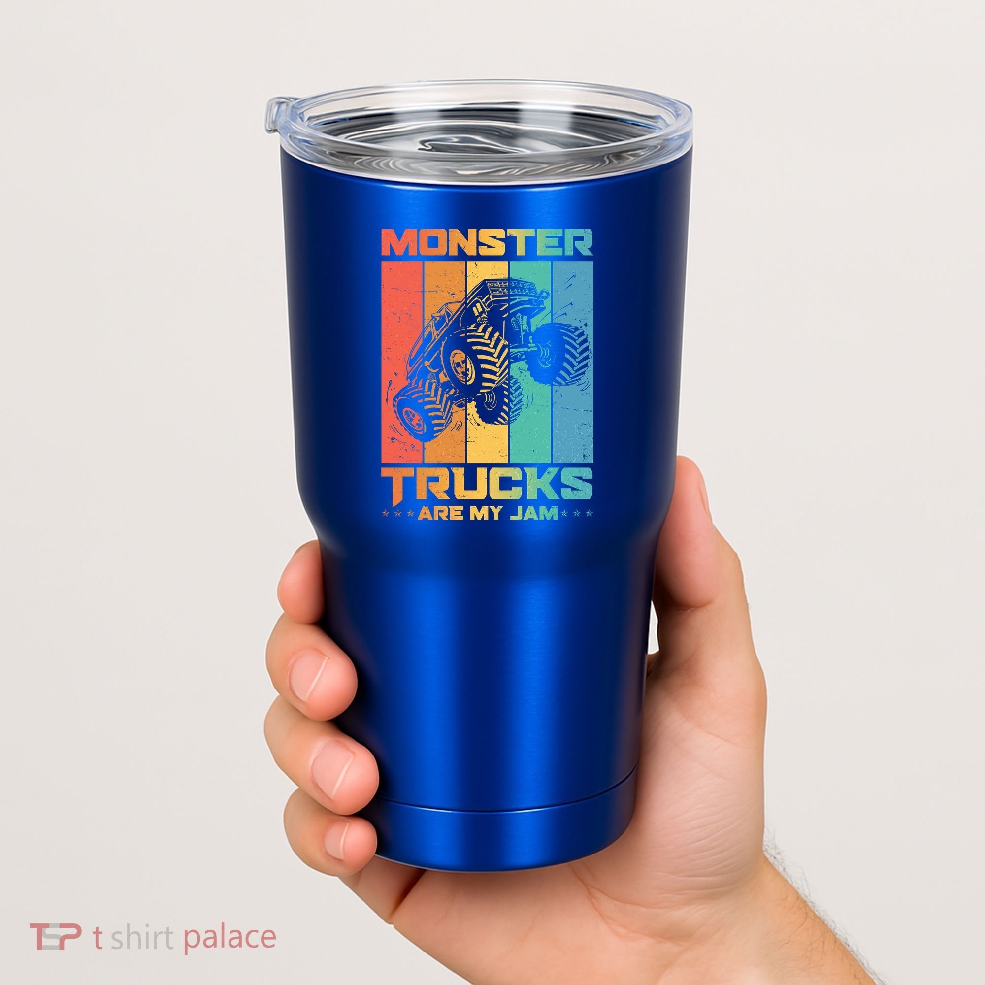 Cool Monster Trucks Are My Jam Tumbler
