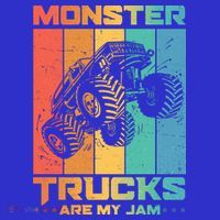 Cool Monster Trucks Are My Jam Women's Tank Top thumb 5