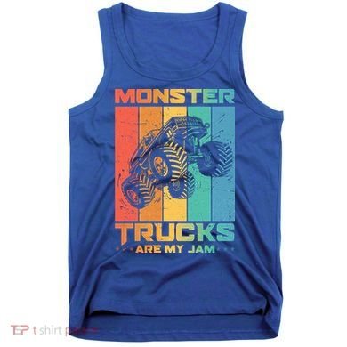 Cool Monster Trucks Are My Jam Tank Top