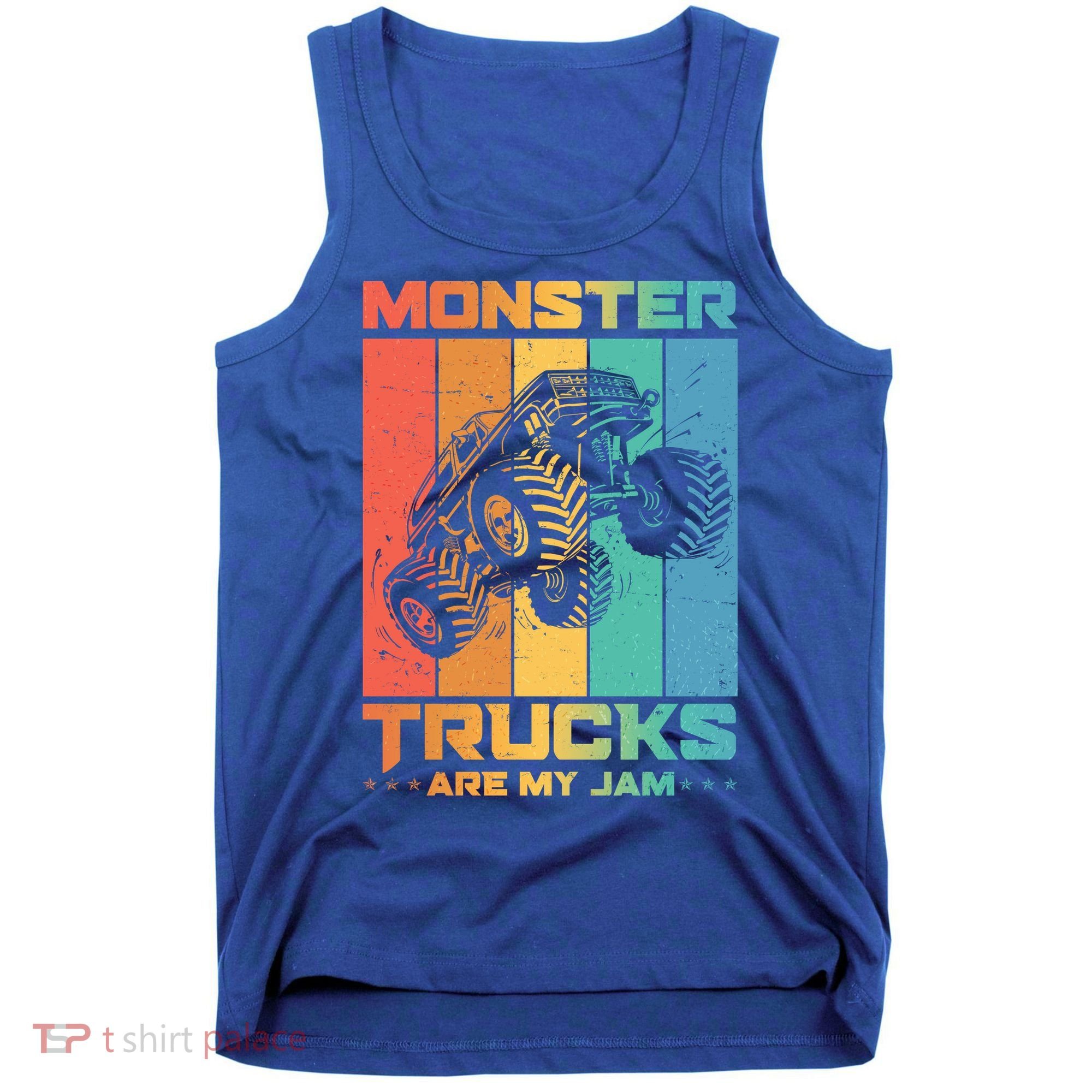 Cool Monster Trucks Are My Jam Tank Top