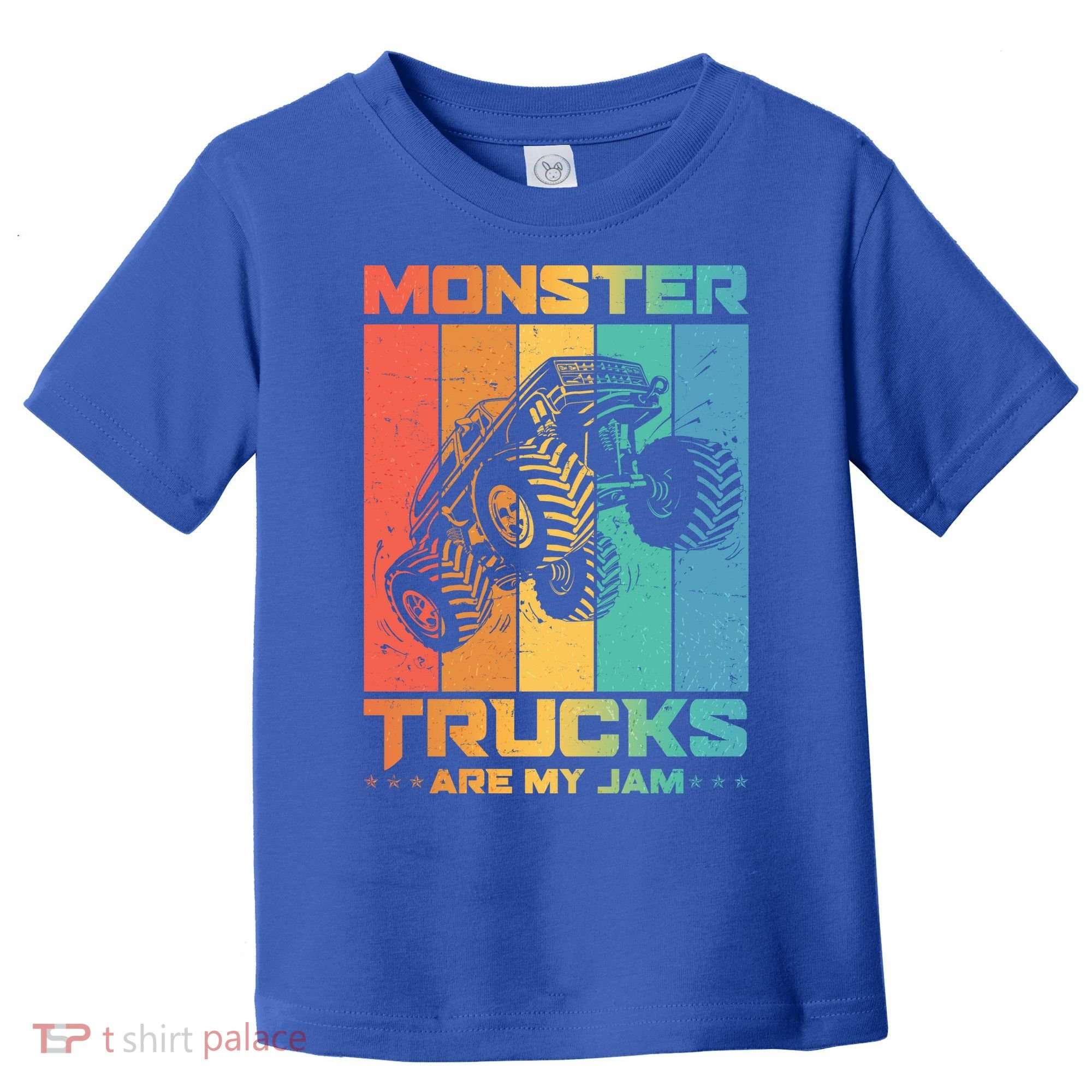 Cool Monster Trucks Are My Jam Toddler T-Shirt