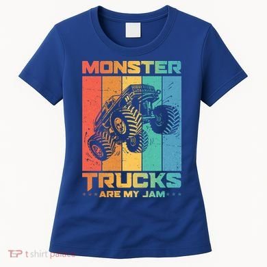 Cool Monster Trucks Are My Jam Women's T-Shirt