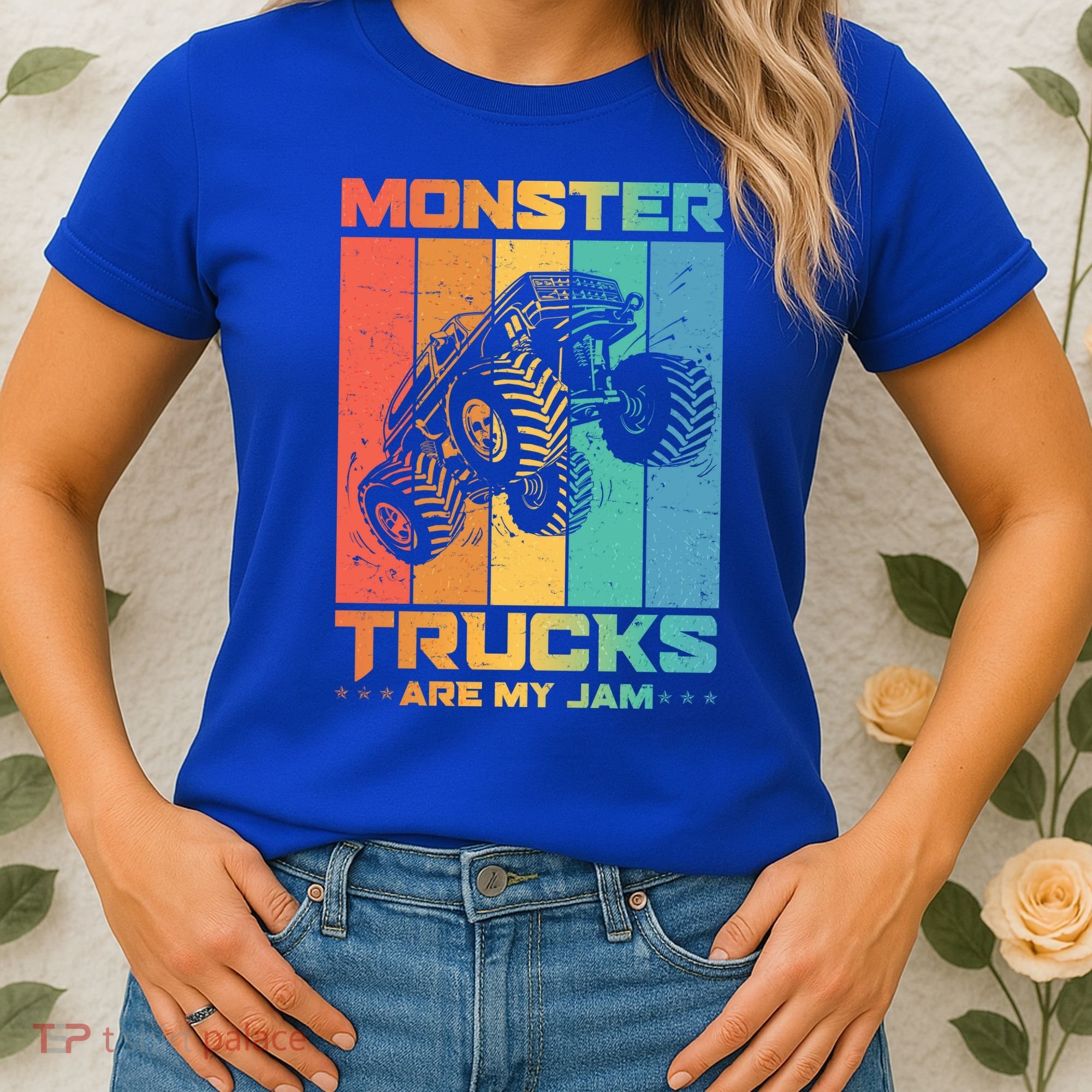 Cool Monster Trucks Are My Jam Women's T-Shirt