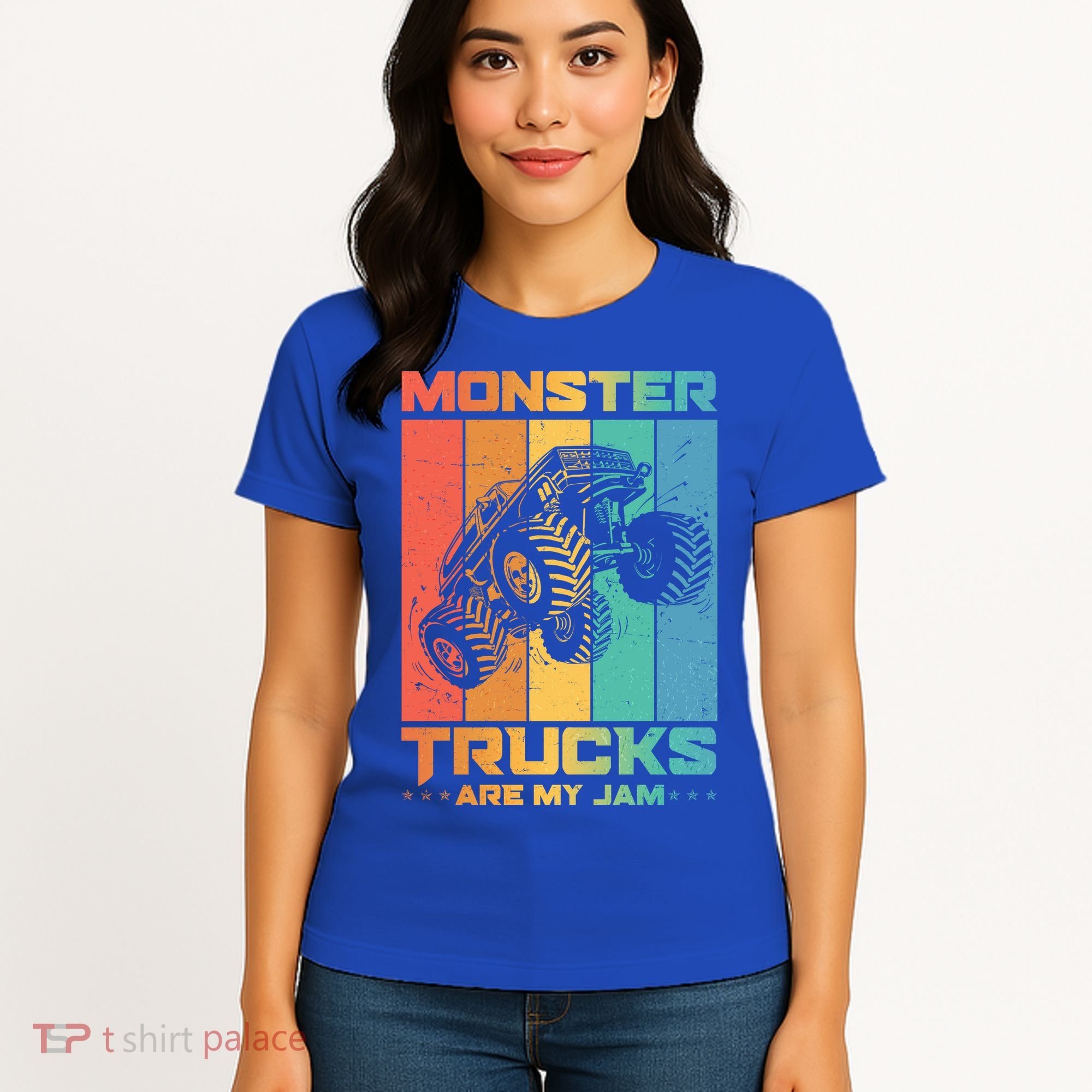 Cool Monster Trucks Are My Jam Women's T-Shirt