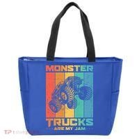 Cool Monster Trucks Are My Jam Tote Bag thumb 0