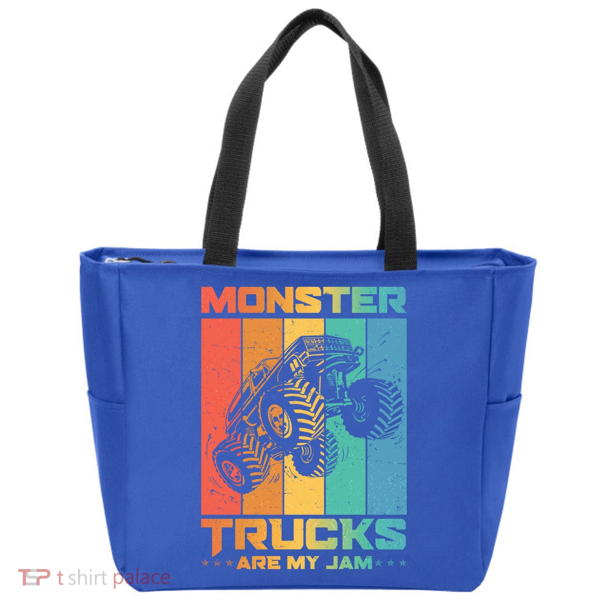 Cool Monster Trucks Are My Jam Tote Bag