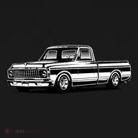 C10 Mini Truck Lowrider Slammed Women's Hoodie thumb 2