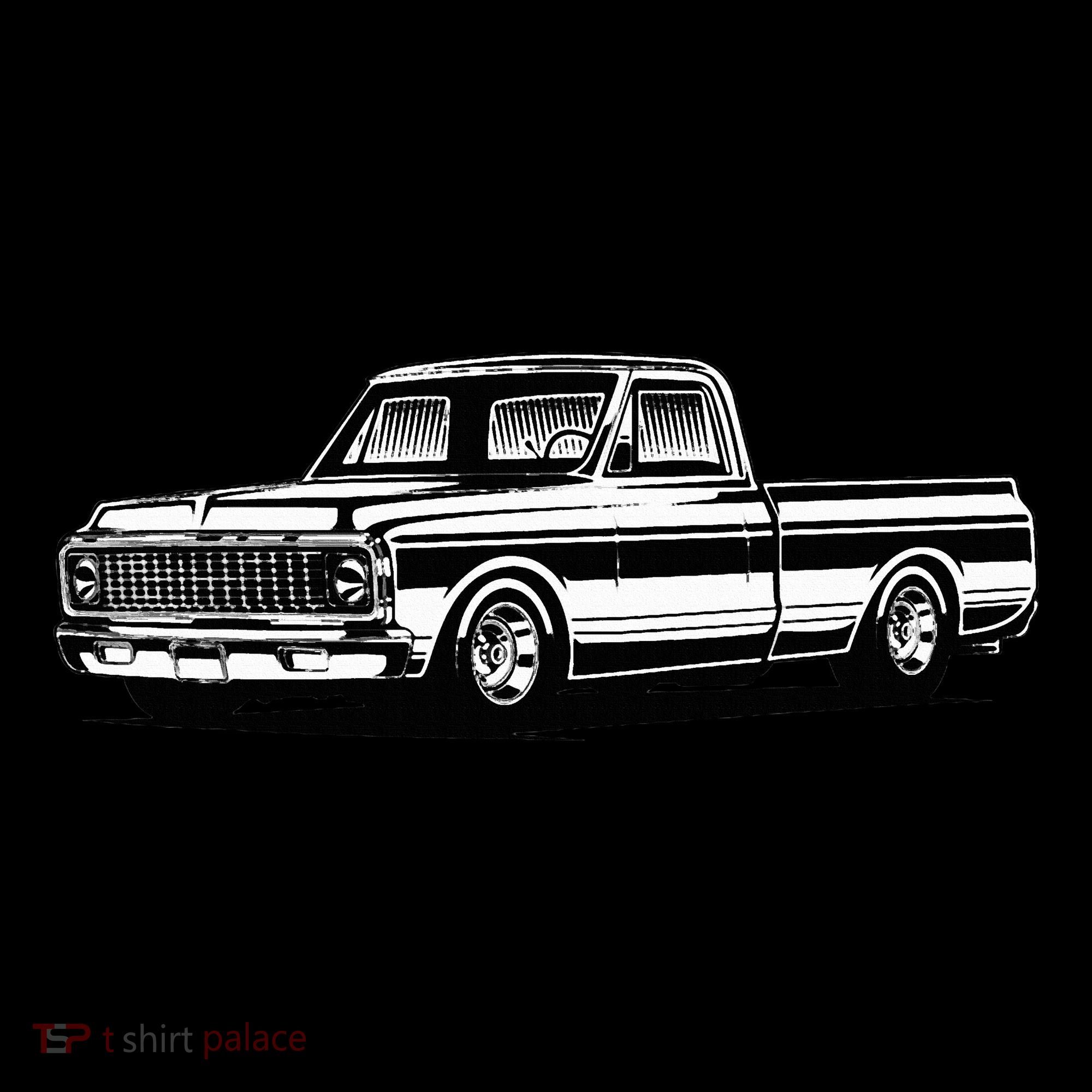 C10 Mini Truck Lowrider Slammed Women's Hoodie