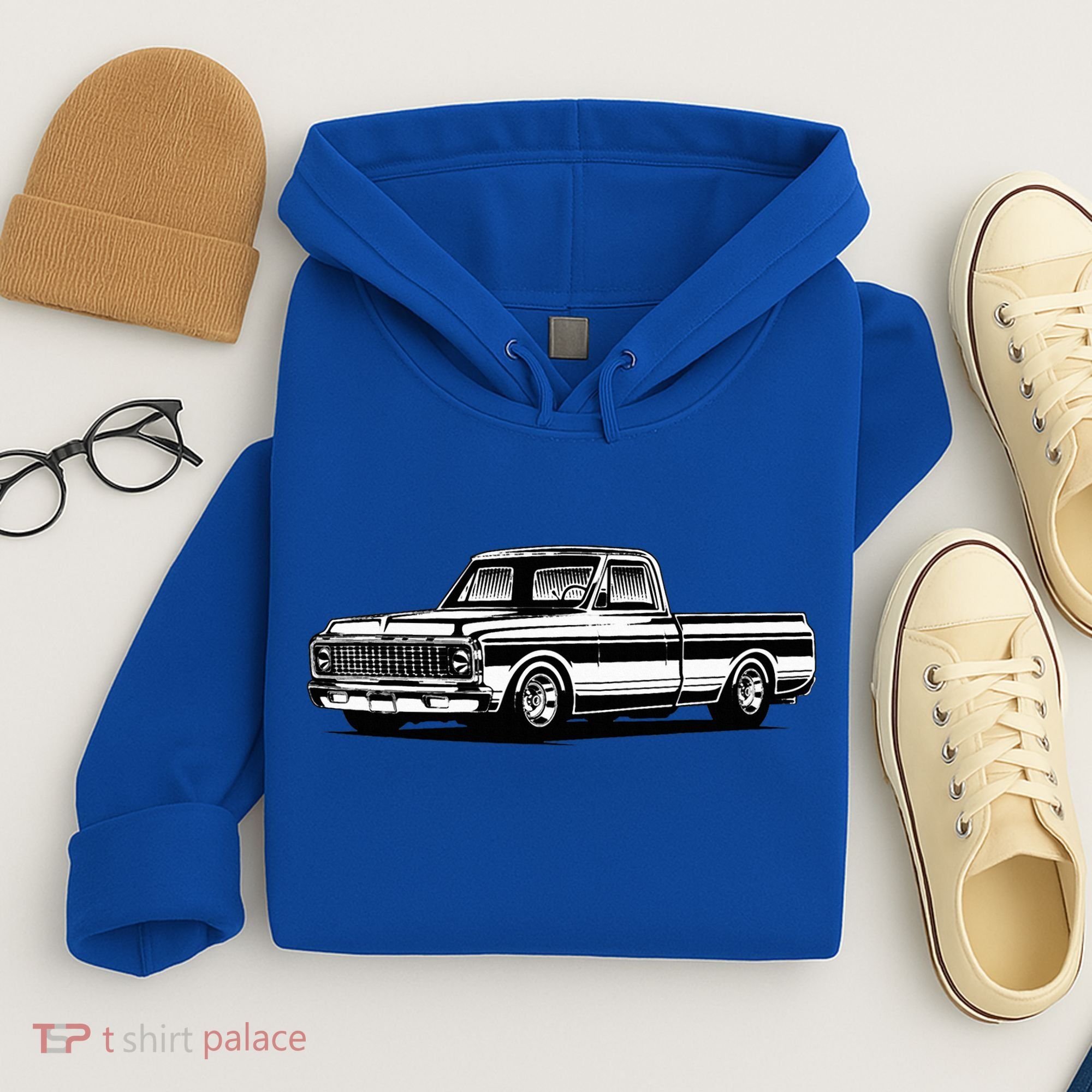 C10 Mini Truck Lowrider Slammed Hoodie