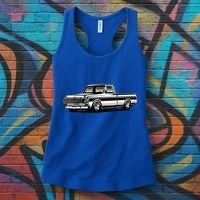 C10 Mini Truck Lowrider Slammed Women's Tank Top thumb 3
