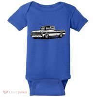 C10 Mini Truck Lowrider Slammed Baby Bodysuit thumb 0